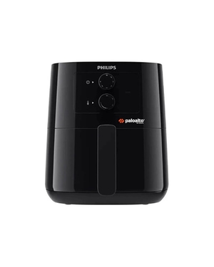 PHILIPS Air Fryer HD9200/90, uses up to 90% less fat, 1400W, 4.1 Liter, with Rapid Air Technology - Black